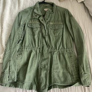 Women’s light green jacket size Medium